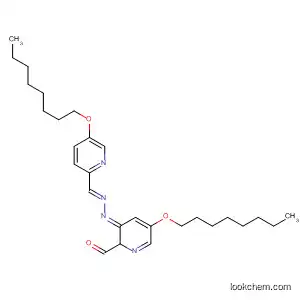 2-Pyridinecarboxaldehyde, 5-(octyloxy)-,
[[5-(octyloxy)-2-pyridinyl]methylene]hydrazone, (E,E)-