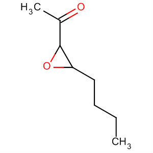 Molecular Structure of 111258-69-6 (Ethanone, 1-(3-butyloxiranyl)-, cis-)