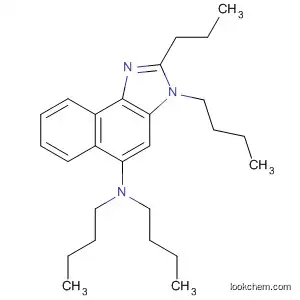 Molecular Structure of 111479-31-3 (3H-Naphth[1,2-d]imidazol-5-amine, N,N,3-tributyl-2-propyl-)