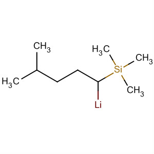 Molecular Structure of 111536-38-0 (Lithium, [4-methyl-1-(trimethylsilyl)pentyl]-)