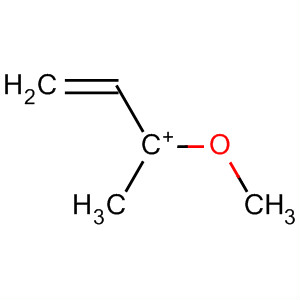 Molecular Structure of 111549-31-6 (2-Propenylium, 1-methoxy-1-methyl-)
