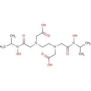 Molecular Structure of 111557-57-4 (Glycine,
N,N'-1,2-ethanediylbis[N-[2-[hydroxy(1-methylethyl)amino]-2-oxoethyl]-)