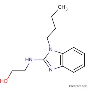 Molecular Structure of 111678-88-7 (2-[(1-butyl-1H-benzimidazol-2-yl)amino]ethanol)