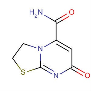 Molecular Structure of 111730-40-6 (7H-Thiazolo[3,2-a]pyrimidine-5-carboxamide, 2,3-dihydro-7-oxo-)