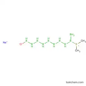 Molecular Structure of 111853-07-7 (Decaborate(1-), 1,2,3,4,5,6,7,8,10-nonahydro-9-[thiobis[methane]]-,
sodium)