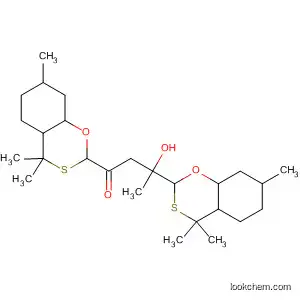 Molecular Structure of 111897-75-7 (1-Butanone,
1,3-bis(hexahydro-4,4,7-trimethyl-4H-1,3-benzoxathiin-2-yl)-3-hydroxy-)