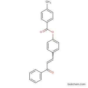 Molecular Structure of 111965-04-9 (Benzoic acid, 4-methyl-, 4-(3-oxo-3-phenyl-1-propenyl)phenyl ester)