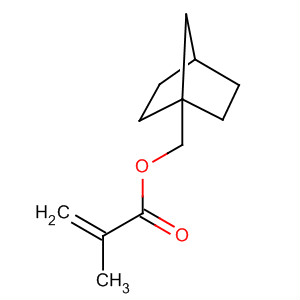 Molecular Structure of 111965-22-1 (2-Propenoic acid, 2-methyl-, bicyclo[2.2.1]heptylmethyl ester)