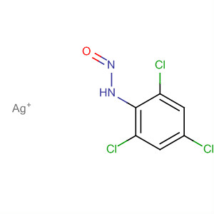 Molecular Structure of 111980-60-0 (Benzenamine, 2,4,6-trichloro-N-nitroso-, silver(1+) salt)