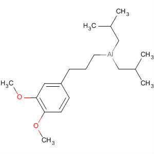 Molecular Structure of 111980-64-4 (Aluminum, [3-(3,4-dimethoxyphenyl)propyl]bis(2-methylpropyl)-)