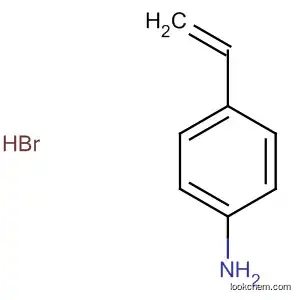 Molecular Structure of 111981-33-0 (Benzenamine, 4-ethenyl-, hydrobromide)