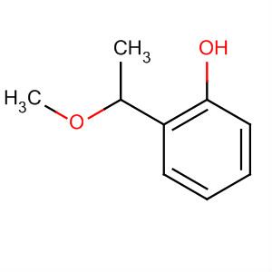 Molecular Structure of 111982-82-2 (Phenol, 2-(1-methoxyethyl)-)