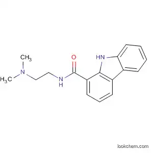 Molecular Structure of 112022-16-9 (9H-Carbazole-1-carboxamide, N-[2-(dimethylamino)ethyl]-)