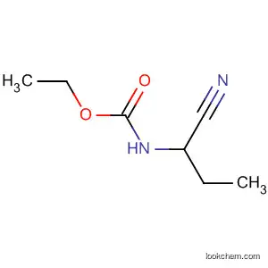 Molecular Structure of 112033-01-9 (Carbamic acid, cyanopropyl-, ethyl ester)