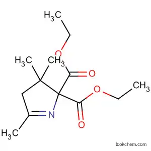 Molecular Structure of 112075-21-5 (2H-Pyrrole-2,2-dicarboxylic acid, 3,4-dihydro-3,3,5-trimethyl-, diethyl
ester)