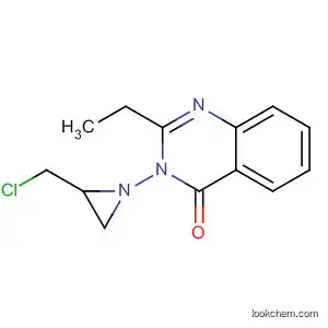 Molecular Structure of 112085-03-7 (4(3H)-Quinazolinone, 3-[2-(chloromethyl)-1-aziridinyl]-2-ethyl-)