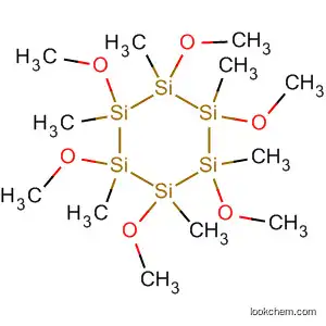 Molecular Structure of 112164-20-2 (Cyclohexasilane, 1,2,3,4,5,6-hexamethoxy-1,2,3,4,5,6-hexamethyl-)