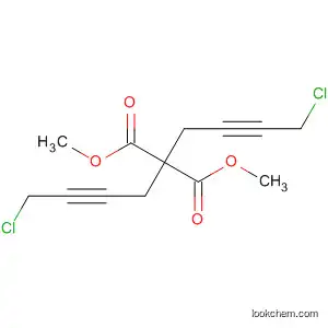 Molecular Structure of 112181-81-4 (Propanedioic acid, bis(4-chloro-2-butynyl)-, dimethyl ester)