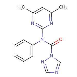 1H-1,2,4-Triazole-1-carboxamide,  N-(4,6-dimethyl-2-pyrimidinyl)-N-phenyl-