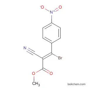 2-Propenoic acid, 3-bromo-2-cyano-3-(4-nitrophenyl)-, methyl ester,
(Z)-
