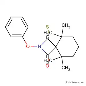 2-Azaspiro[3.5]nonan-1-one, 5,5,9,9-tetramethyl-2-phenoxy-3-thioxo-