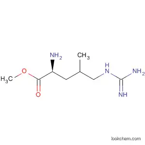 Molecular Structure of 112229-27-3 (Leucine, 5-[(aminoiminomethyl)amino]-, methyl ester)