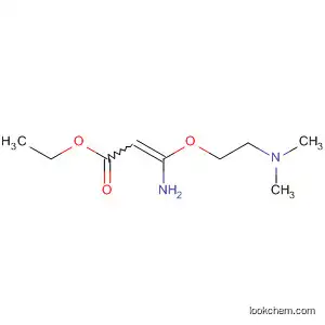 2-Propenoic acid, 3-amino-3-[2-(dimethylamino)ethoxy]-, ethyl ester