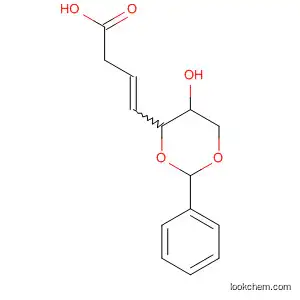 3-Butenoic acid, 4-(5-hydroxy-2-phenyl-1,3-dioxan-4-yl)-