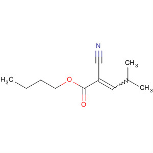 2-Pentenoic acid, 2-cyano-4-methyl-, butyl ester