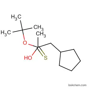 Molecular Structure of 112291-73-3 (Cyclopentaneethanethioic acid, 1-hydroxy-a-methyl-,
S-(1,1-dimethylethyl) ester)