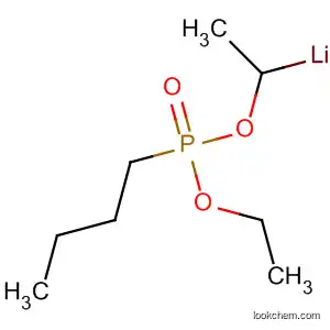 Molecular Structure of 112292-20-3 (Phosphonic acid, butyl-, diethyl ester, ion(1-), lithium)