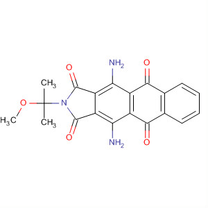 1H-Naphth[2,3-f]isoindole-1,3,5,10(2H)-tetrone, 4,11-diamino-2-(1-methoxy-1-methylethyl)-