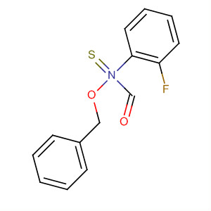 Carbamothioic acid, (2-fluorophenyl)-, S-(phenylmethyl) ester
