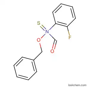 Molecular Structure of 112434-09-0 (Carbamothioic acid, (2-fluorophenyl)-, S-(phenylmethyl) ester)