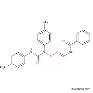 Molecular Structure of 112449-35-1 (Benzamide,
N-[[(4-methylphenyl)[[(4-methylphenyl)amino]carbonyl]amino]thioxometh
yl]-)