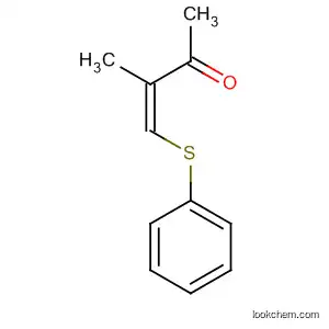 Molecular Structure of 112449-76-0 (3-Buten-2-one, 3-methyl-4-(phenylthio)-, (Z)-)