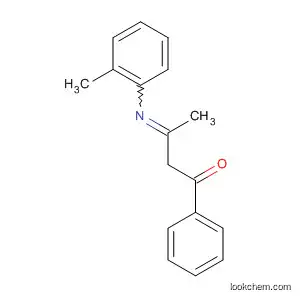 Molecular Structure of 112452-86-5 (1-Butanone, 3-[(2-methylphenyl)imino]-1-phenyl-)