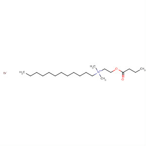 1-Dodecanaminium, N,N-dimethyl-N-[2-(1-oxobutoxy)ethyl]-, bromide