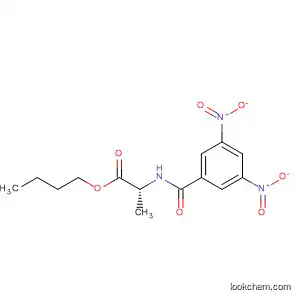 Molecular Structure of 112463-17-9 (D-Alanine, N-(3,5-dinitrobenzoyl)-, butyl ester)