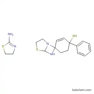 Molecular Structure of 112464-35-4 (2-Thiazolamine, N,N'-(thiodi-4,1-phenylene)bis[4,5-dihydro-)