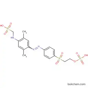 Molecular Structure of 112465-45-9 (Methanesulfonic acid,
[[2,5-dimethyl-4-[[4-[[2-(sulfooxy)ethyl]sulfonyl]phenyl]azo]phenyl]amino]-)