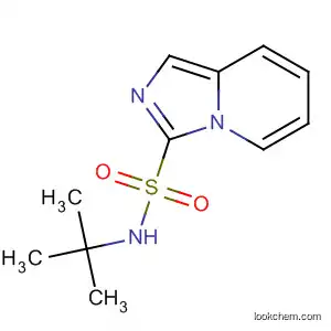 Molecular Structure of 112582-16-8 (Imidazo[1,5-a]pyridine-3-sulfonamide, N-(1,1-dimethylethyl)-)
