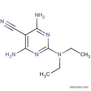 Molecular Structure of 112636-84-7 (5-Pyrimidinecarbonitrile, 4,6-diamino-2-(diethylamino)-)