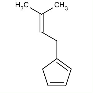 1,3-Cyclopentadiene, 1-(3-methyl-2-butenyl)-