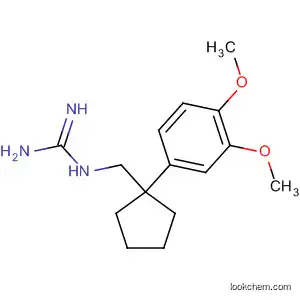 Molecular Structure of 112706-39-5 (Guanidine, [[1-(3,4-dimethoxyphenyl)cyclopentyl]methyl]-)