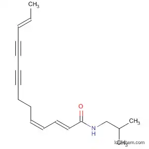 2,4,12-Tetradecatriene-8,10-diynamide, N-(2-methylpropyl)-, (E,Z,E)-