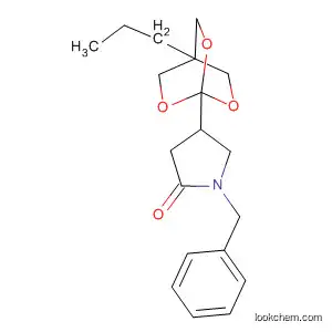 2-Pyrrolidinone,
1-(phenylmethyl)-4-(4-propyl-2,6,7-trioxabicyclo[2.2.2]oct-1-yl)-