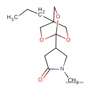 2-Pyrrolidinone, 1-methyl-4-(4-propyl-2,6,7-trioxabicyclo[2.2.2]oct-1-yl)-