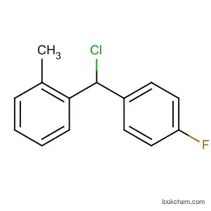 Benzene, 1-[chloro(4-fluorophenyl)methyl]-2-methyl-