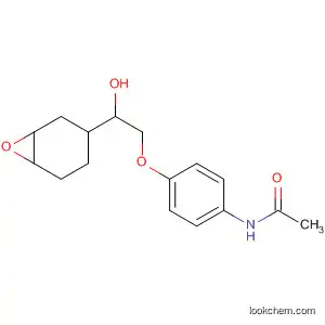 Molecular Structure of 112756-50-0 (Acetamide,
N-[4-[2-hydroxy-2-(7-oxabicyclo[4.1.0]hept-3-yl)ethoxy]phenyl]-)